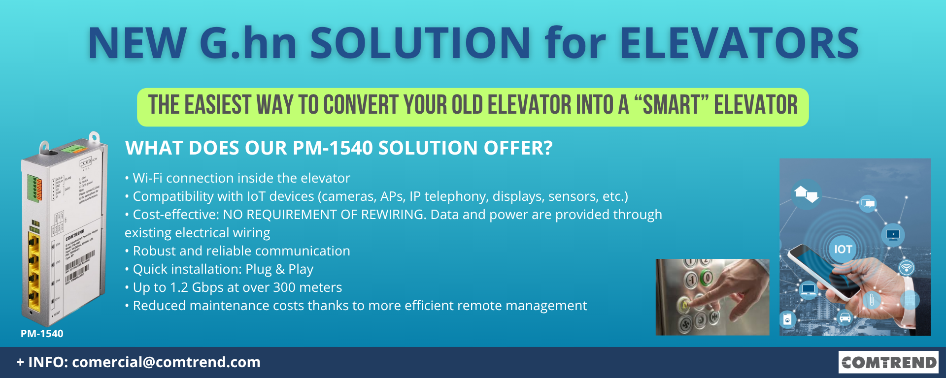 PowerLine Module Solutions - Smart Elevator